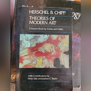 Theories of Modern Art Textbook by Herschel B. Chipp